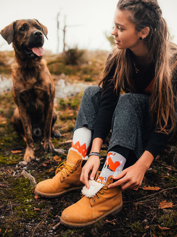 Kiárusítás Vidám zokni Róka