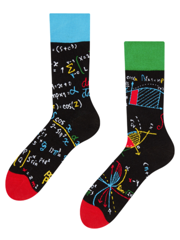 Hľadáte originálny a nezvyčajný darček? Obdarovaného zaručene prekvapí Весели чорапи Математика