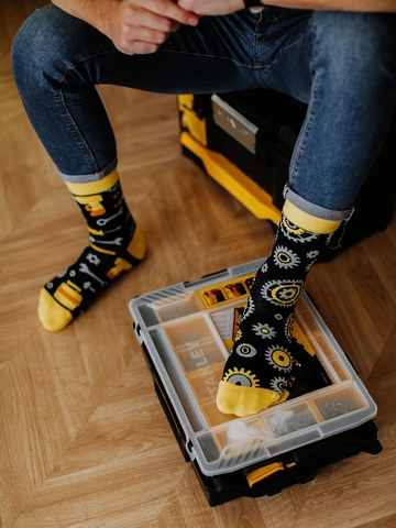 Obrázok produktu Veselé ponožky Mechanik