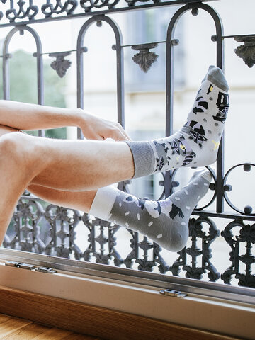 Lifestyle foto Calzini Buonumore Procione