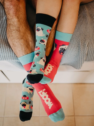 Výjimečný dárek od Dedoles Veselé ponožky Mopslík