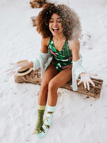 Zľava Veselé ponožky Morské korytnačky