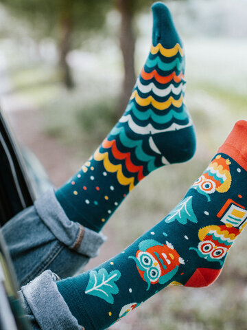 Tip na darček Весели чорапи Мъдра сова