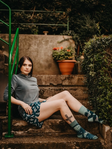 Eredeti ajándék a Dedolestől Vidám zokni Denevérek az éjszakában