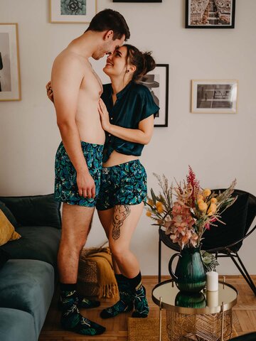 Potešte sa týmto kúskom Dedoles Весели чорапи Нощна пантера