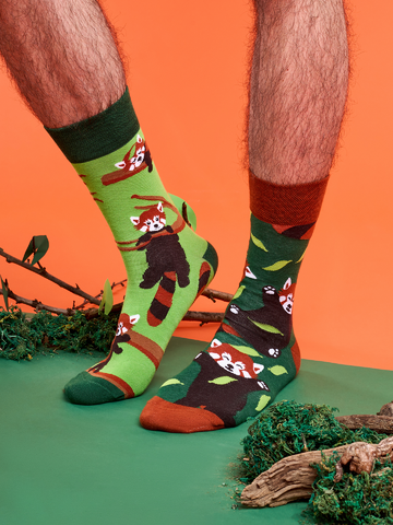 Zľava Calzini Buonumore Panda rosso