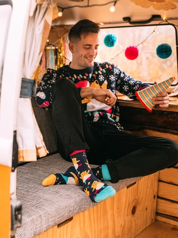 Lifestyle foto Veselé ponožky Párty křečci