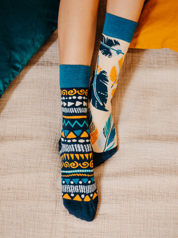 Sale Regular Socks Feathers