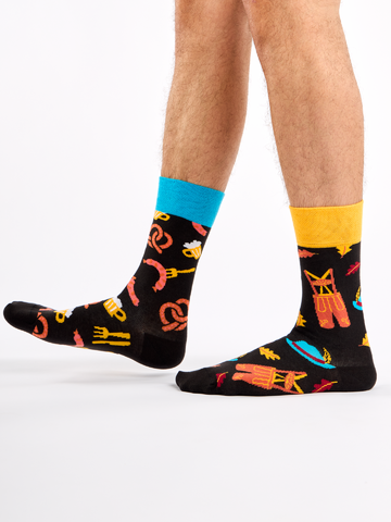 Lifestyle foto Veselé ponožky Pivný festival