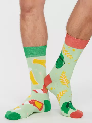 Tip na darček Chaussettes rigolotes Bière et houblon
