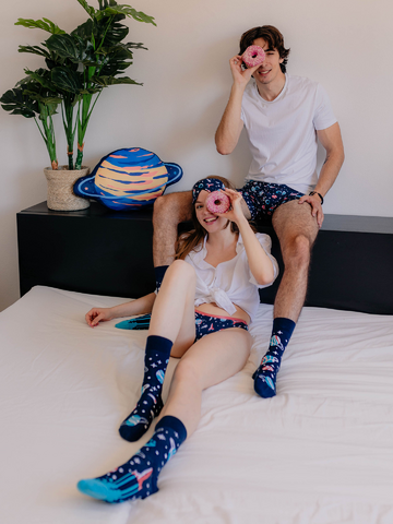 Tip na darček Vrolijke sokken Planeten