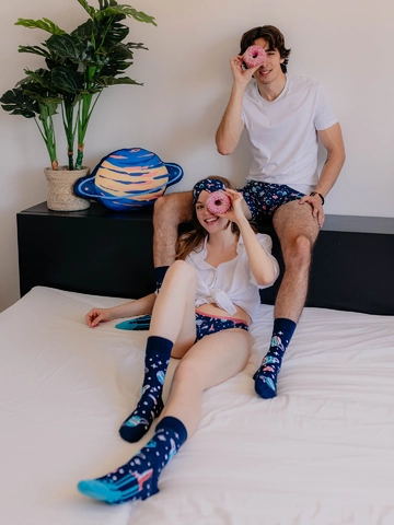 Tip na darček Chaussettes rigolotes Planètes