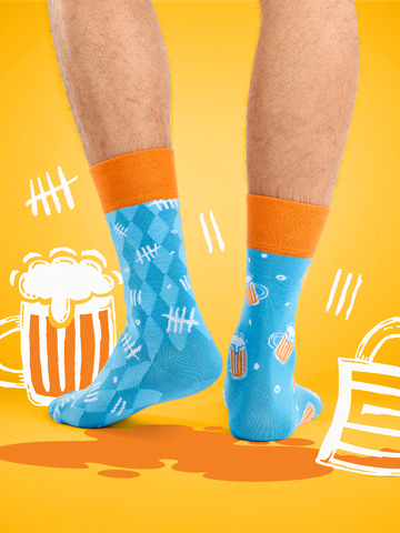 Hľadáte originálny a nezvyčajný darček? Obdarovaného zaručene prekvapí Regular Socks Beer Counting