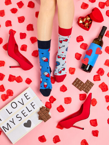 Pre dokonalý a originálny outfit Regular Socks First Date