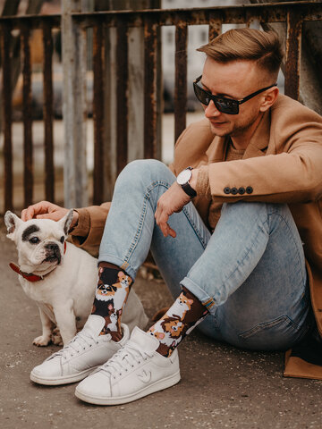 Kiárusítás Vidám zokni Kutyusok