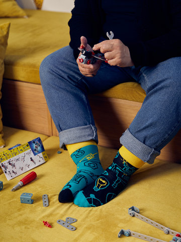 Výnimočný darček od Dedoles Весели чорапи Роботи