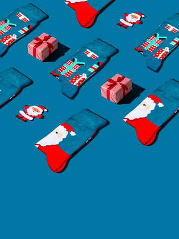 Tip na darček Calzini Buonumore Babbo Natale e regali