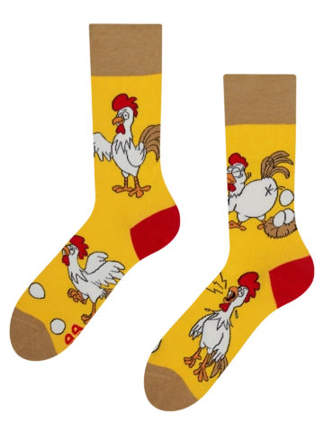 Zľava Vesele čarape Kokoš ili jaje