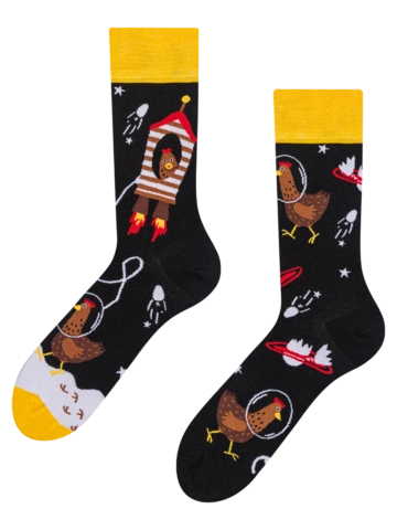 Obrázok produktu Živahne nogavice Kura astronavtka