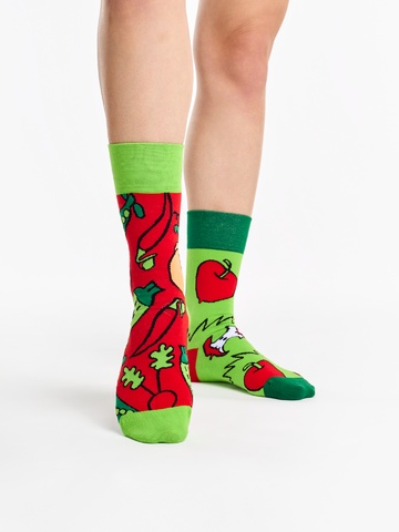 Hľadáte originálny a nezvyčajný darček? Obdarovaného zaručene prekvapí Весели чорапи Охлю Бохлю