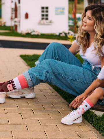 Výnimočný darček od Dedoles Veselé ponožky Šťastné prasiatka