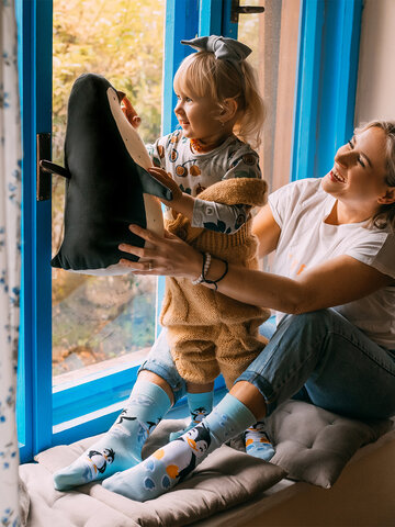 Obrázok produktu Calzini Buonumore Pinguino felice