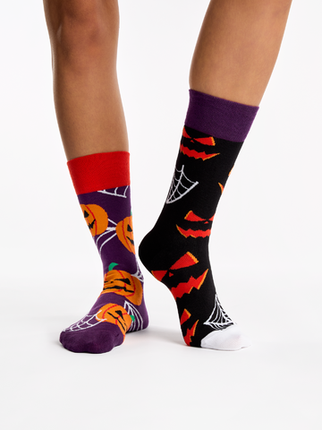 Obrázok produktu Veselé ponožky Strašidelná tekvica