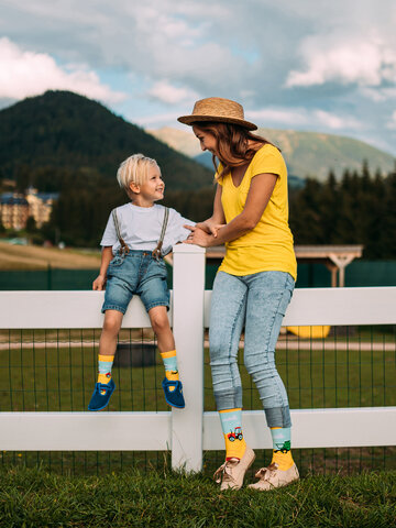 Obrázok produktu Весели чорапи Трактор