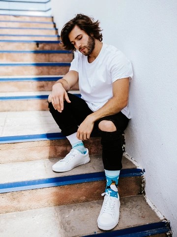 Zľava Živahne nogavice Pingvini