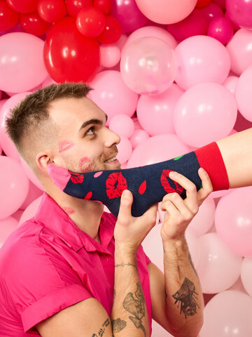 Potešte sa týmto kúskom Dedoles Calzini Buonumore Labbra di tulipano