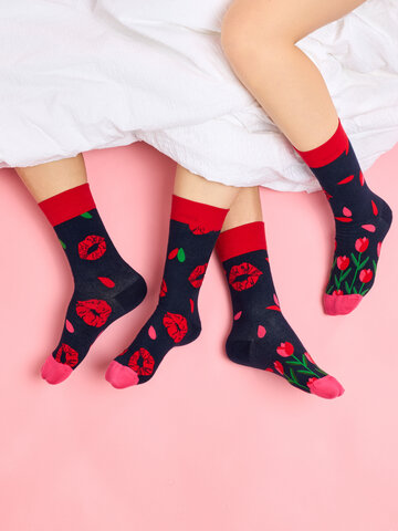 Lifestyle foto Calzini Buonumore Labbra di tulipano