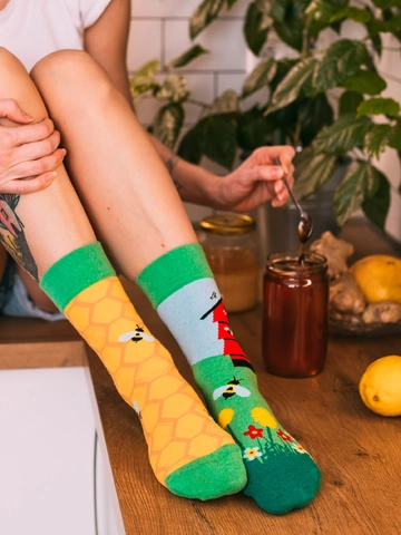 pro dokonalý a originální outfit Veselé ponožky Úl