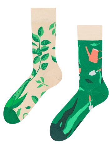 Pre dokonalý a originálny outfit Chaussettes rigolotes Dans le jardin