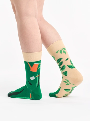 Lifestyle foto Chaussettes rigolotes Dans le jardin