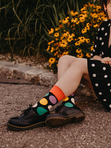 Looking for an original and unusual gift? The gifted person will surely surprise with Regular Socks Big Dots