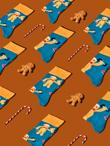 Výnimočný darček od Dedoles Весели чорапи Коледни калории