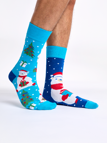 Tip na darček Весели чорапи Коледна мечка