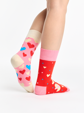 Kedvezmény Vidám zokni Szerelmes madarak