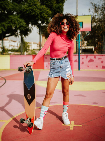 Výpredaj Весели чорапи Заплетено фламинго