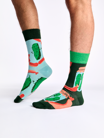 Potešte sa týmto kúskom Dedoles Весели чорапи Кисели краставички