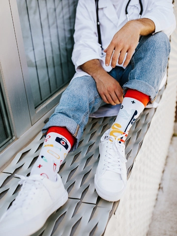 Foto Veselé ponožky Zdraví