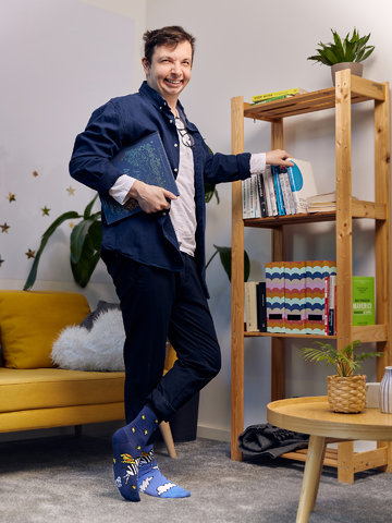 a tökéletes és egyedi ruházathoz Vidám zokni Zebraszarvú