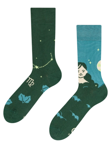 Foto Veselé ponožky Znamení Panna