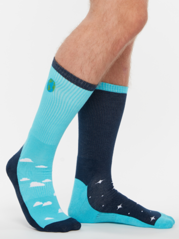 Tip na darček Meias desportivas alegres Dia e Noite