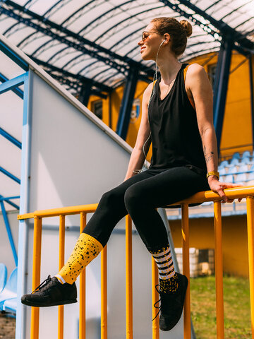 Kiárusítás Vidám sportzokni Foltok