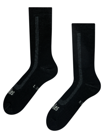 Výpredaj Черни ватирани чорапи от мериносова вълна