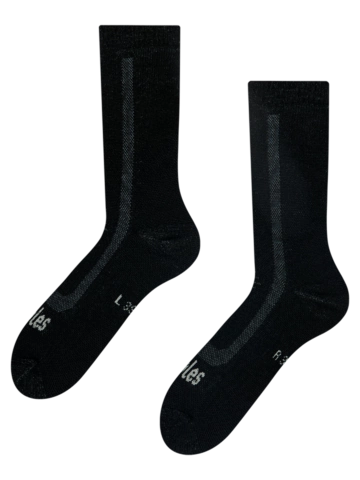 Výpredaj Черни ватирани чорапи от мериносова вълна