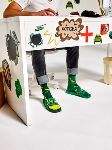 Eredeti és szokatlan ajándékot keres? a megajándékozottat garantáltan meglepi World of Tanks zokni FV4005