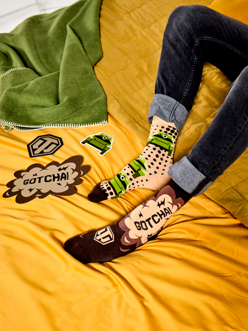 Lifestyle fotó World of Tanks zokni Gotcha!