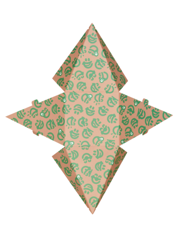 Lifestyle foto Pyramídová darčeková krabička s vôňou Čaro Vianoc